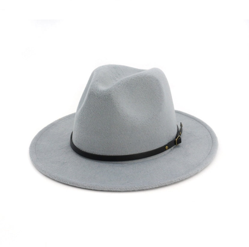 Autumn and Winter Wool Fedora Hat Fashion Women Wool Top Hat Black Hat Red Fedora Men Church Panama Sombrero Ha