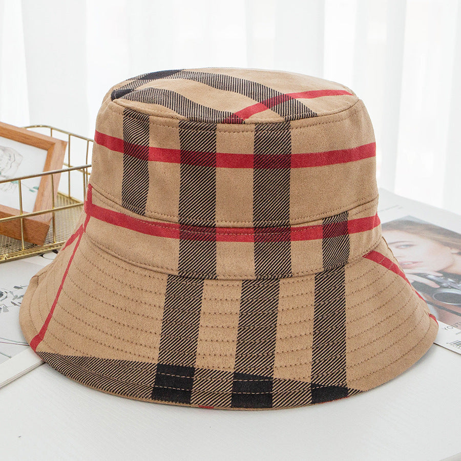 Color Baggage Fisherman Hat Female Foldable