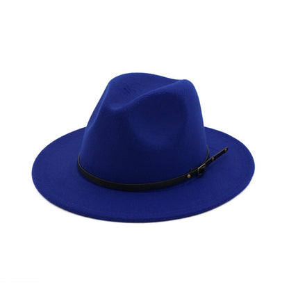 Autumn and Winter Wool Fedora Hat Fashion Women Wool Top Hat Black Hat Red Fedora Men Church Panama Sombrero Ha