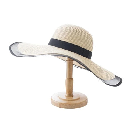 Hepburn hat female Summer sun-shade